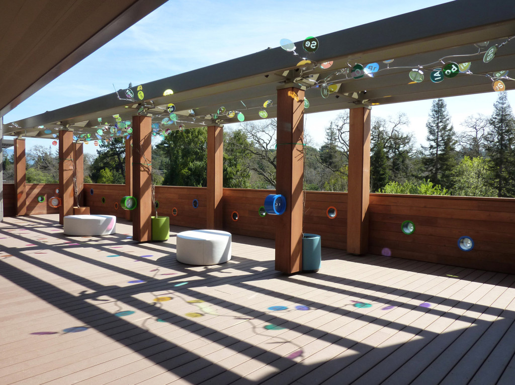 Lafayette Library and Learning Center, Activity deck, Lafayette CA