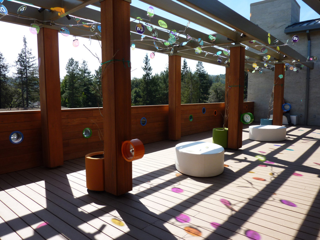 Lafayette Library and Learning Center, Activity deck, Lafayette CA