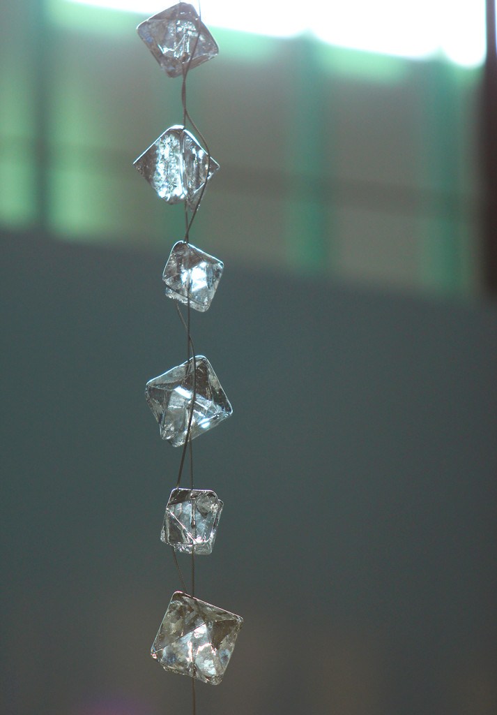 Detail of Glass crystals