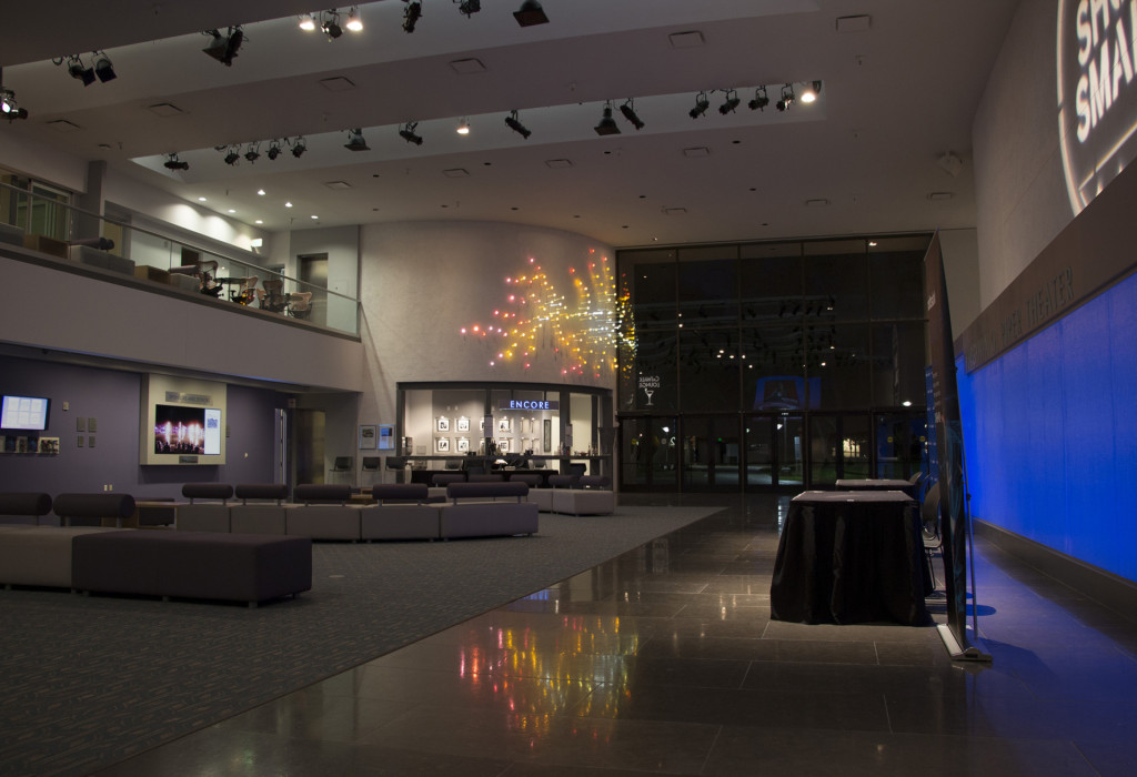 Interior view from across the hall